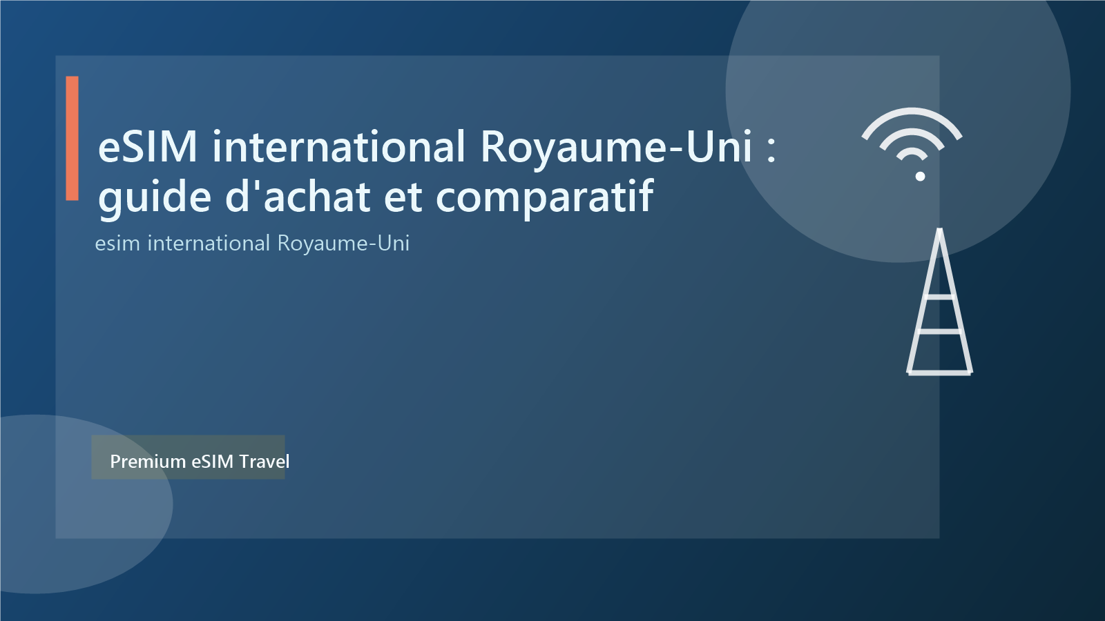 eSIM international Royaume‑Uni : guide d'achat et comparatif