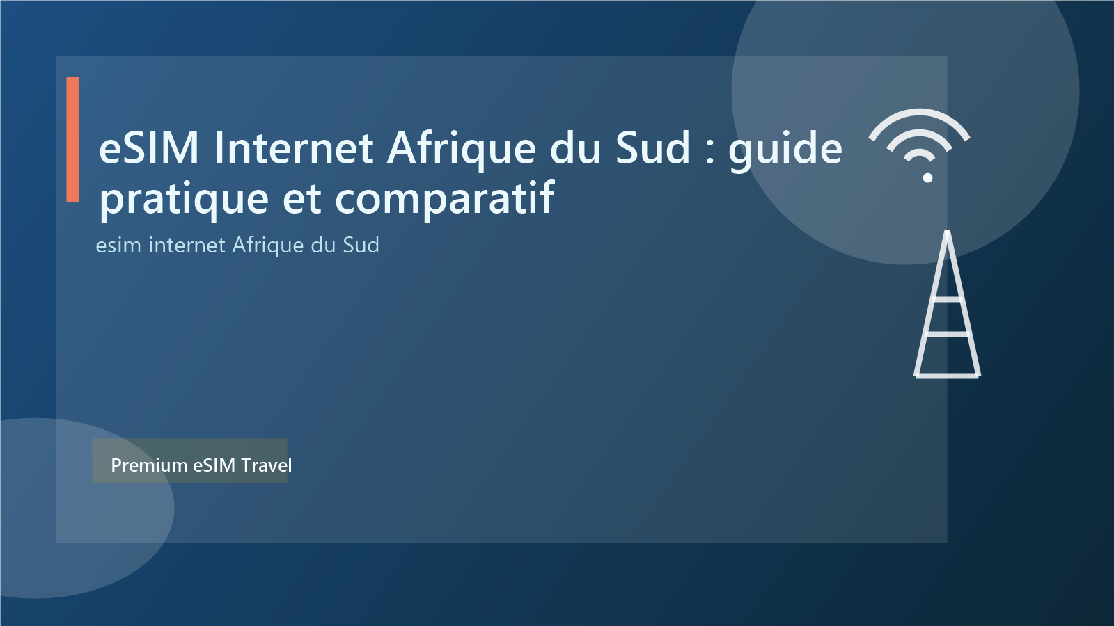 eSIM Internet Afrique du Sud : guide pratique et comparatif